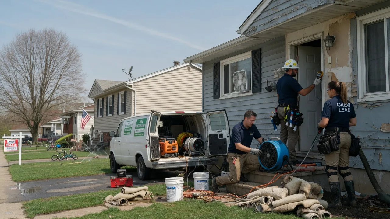 Flood Cleanup in Markleville, IN near me